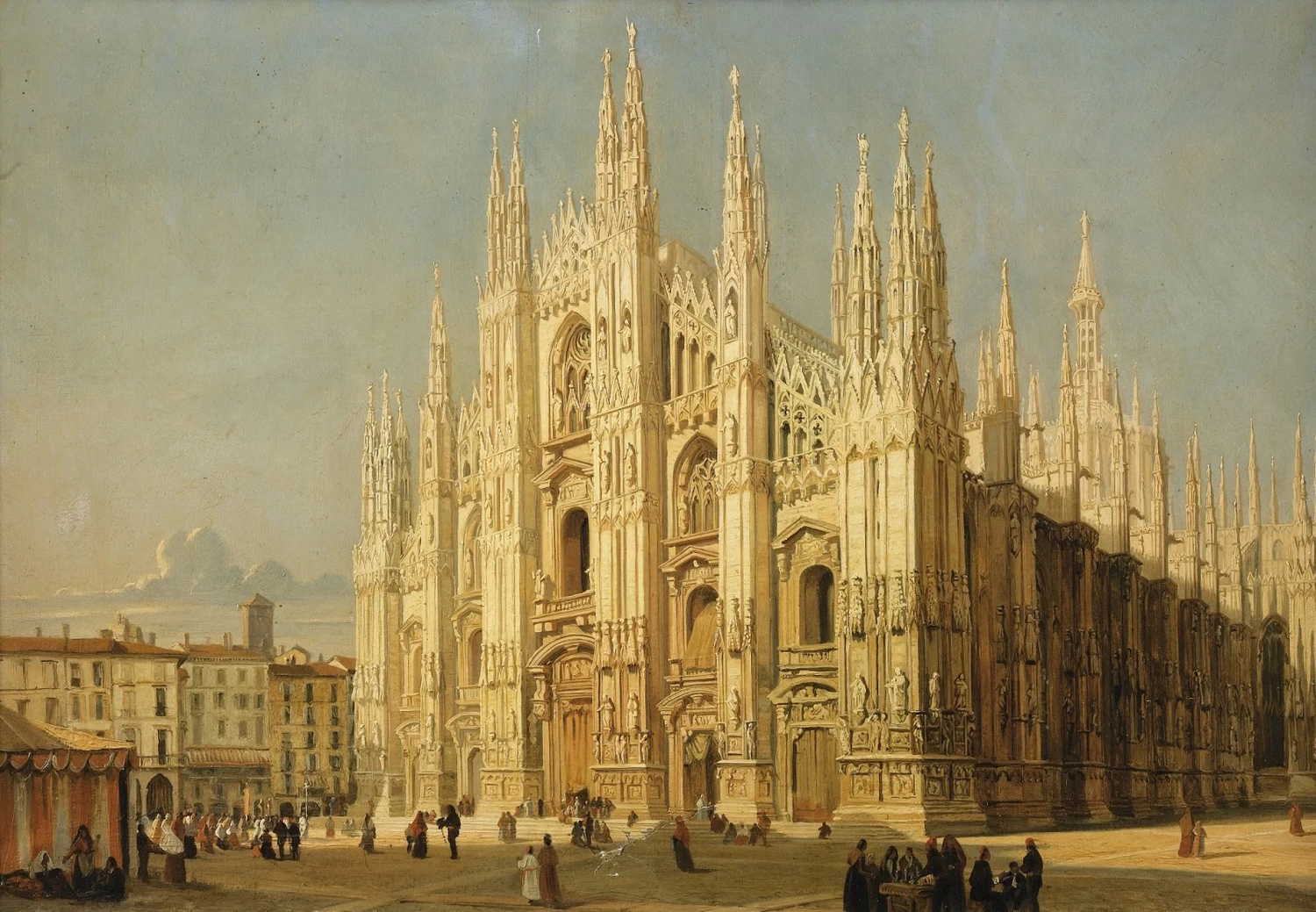 La Piazza del Duomo a Milano
